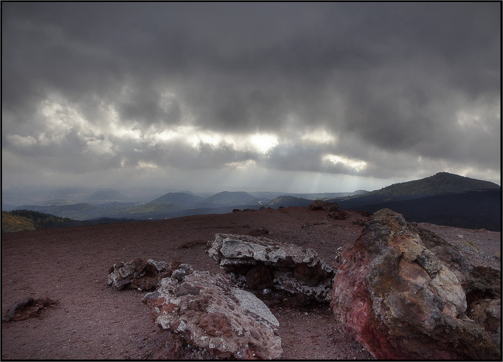 Stones vulkanischen .....