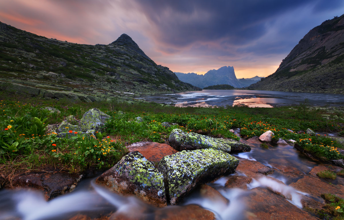 Sunset Valley Lake Mountain Spirits