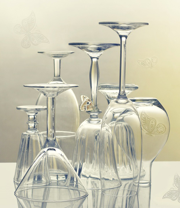 Der Sommer ist betrunken, um den Bodensatz ...