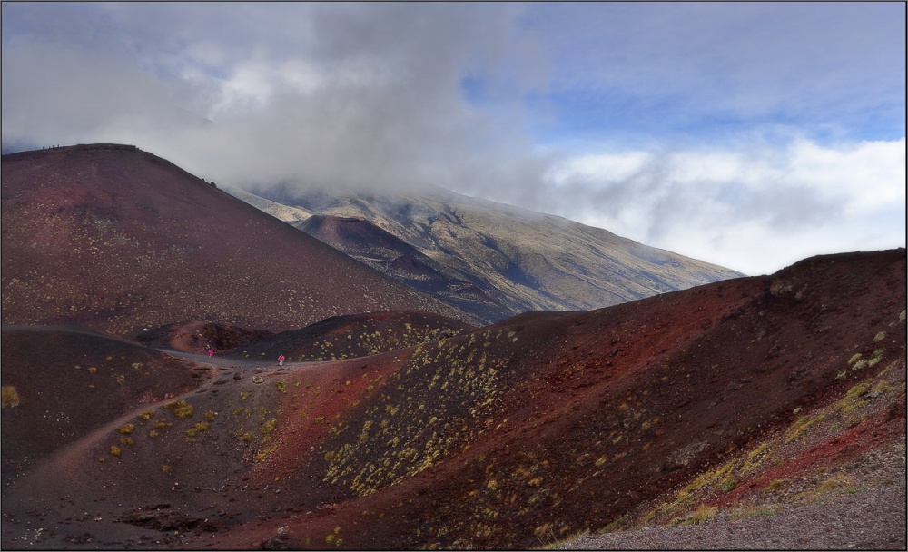 Walking on vulkanu.3