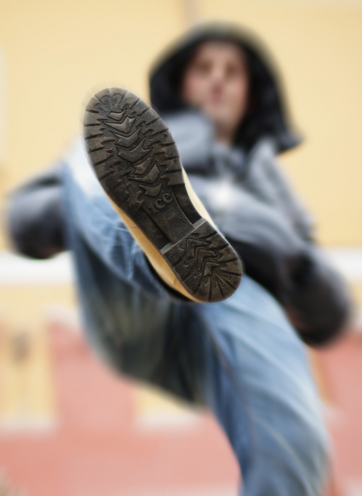 Geh sonst zerquetschen