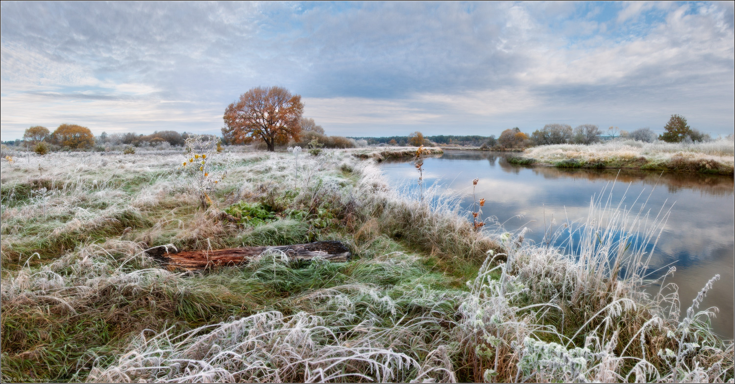 / Der erste Frost des Winters und unvermeidlich .. /