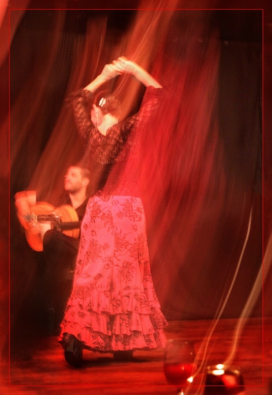 Das Feuer des Flamenco.
