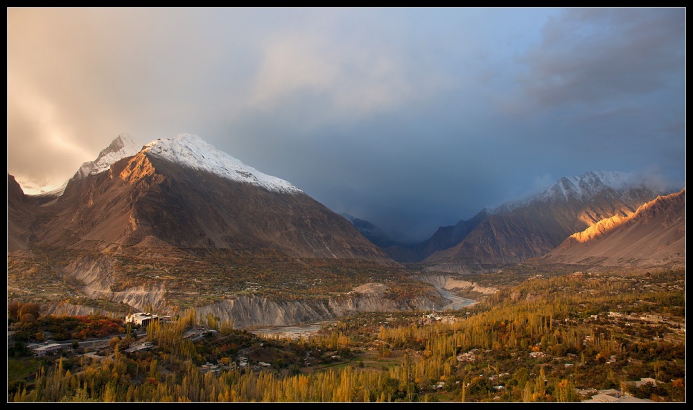 River Valley Hunza.Pakistan