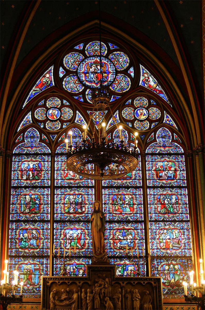 Нотр Дам-де-Пари =«сердце» Парижа.