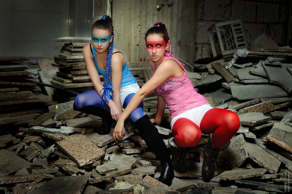 Черепашки-ниндзя (Леонардо & Рафаэль)