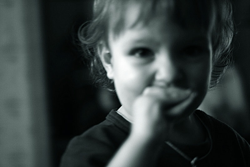 Mädchen mit Cookies