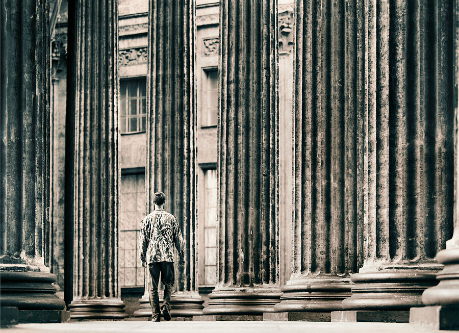 Meine sovremenik im Außenbereich des letzten Jahrhunderts