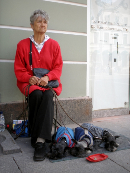 Dame mit dem Hündchen