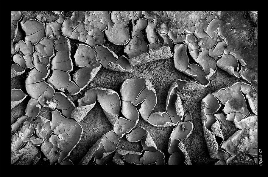 Blick unter ihren Füßen ...