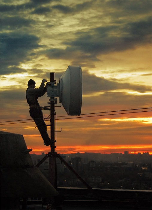 Die Arbeit über alles.