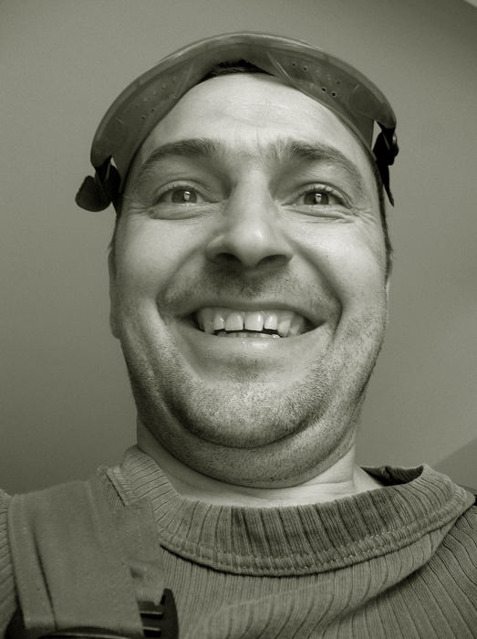 Gesicht nach der Reparatur