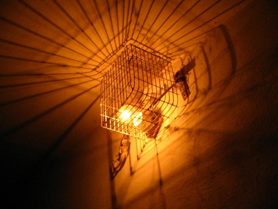 eingehüllte Glühbirne