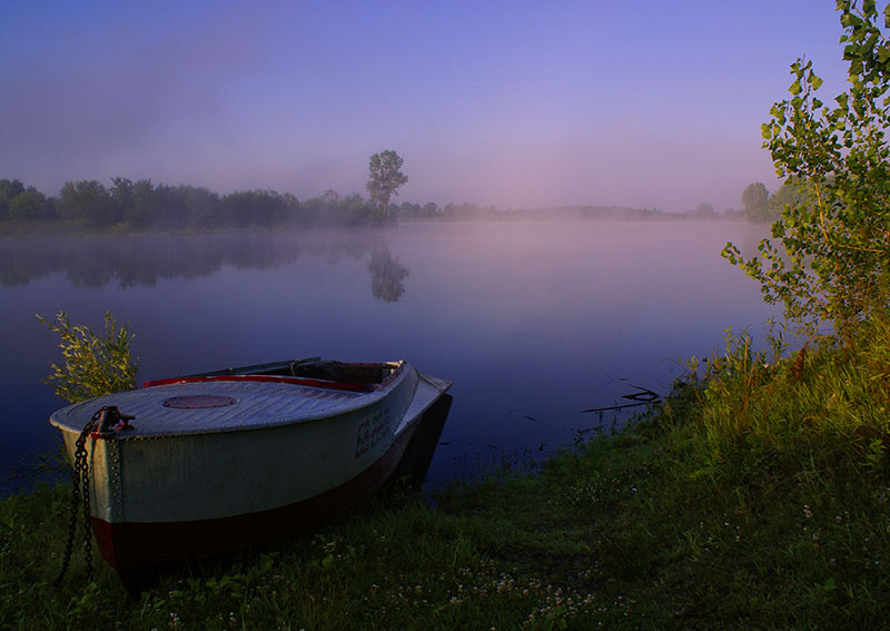 Warm Morgen um Pripyat