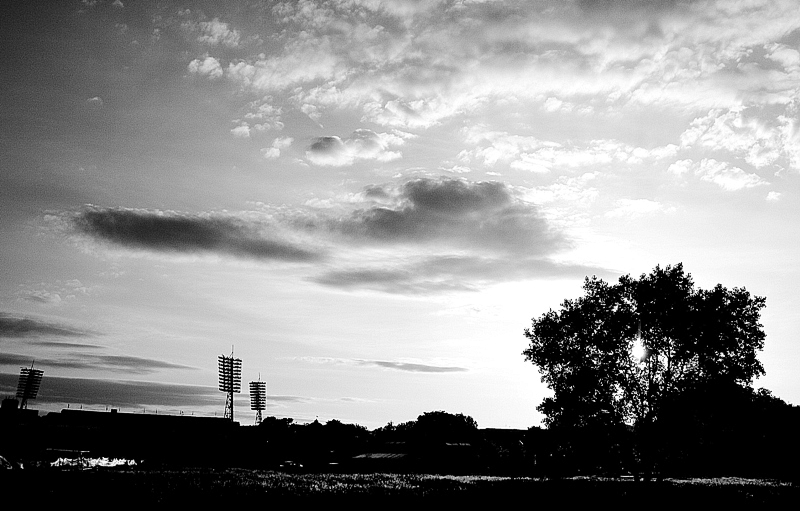 Himmel, Sonne und Fußball