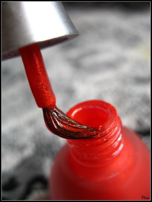 Kunst aus einem roten