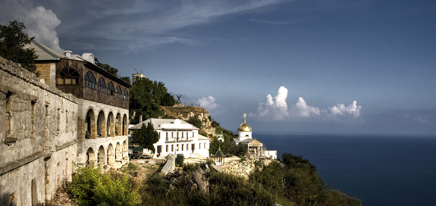 Kloster der Nähe von Cape Fiolent