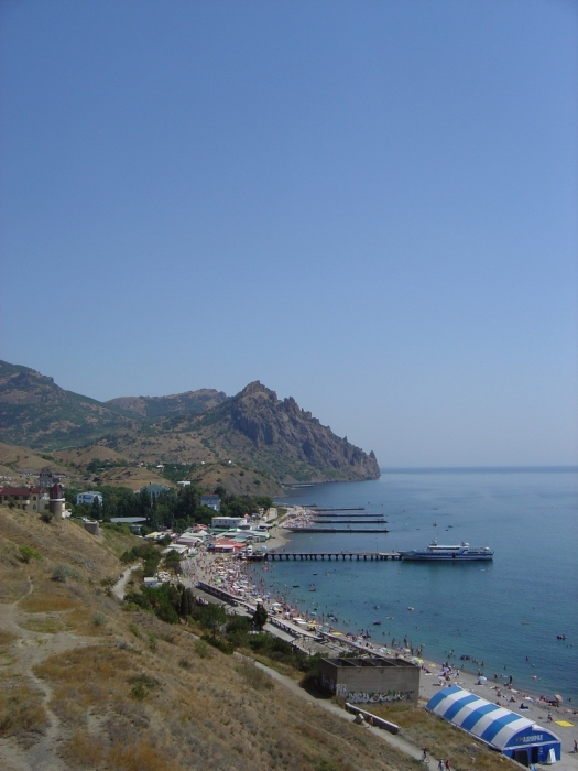 Berge und das Schwarze Meer