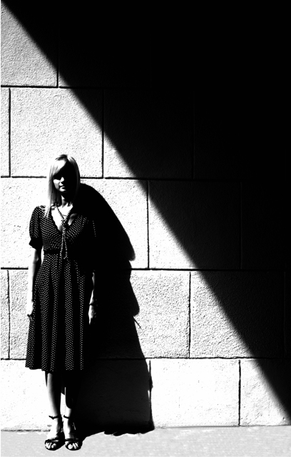 eine Spur von Licht in der das Leben der Menschen