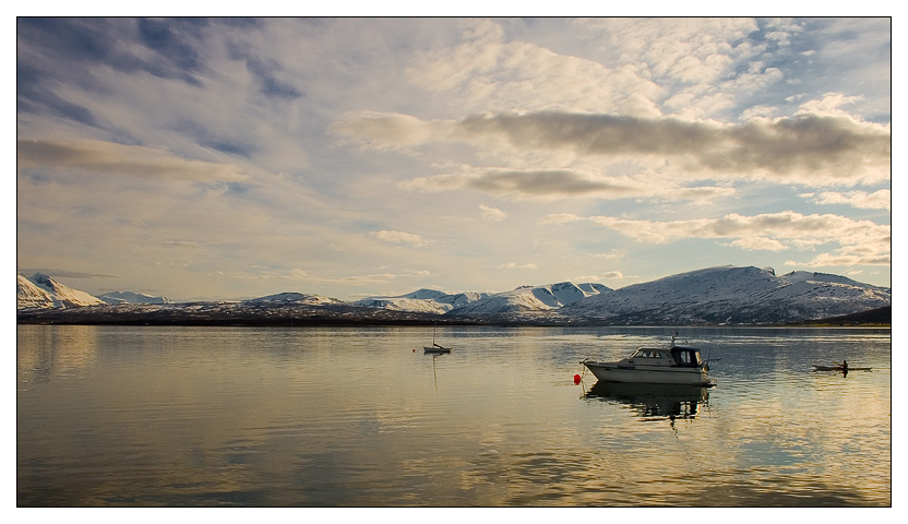 einen schönen Sommerabend ..
