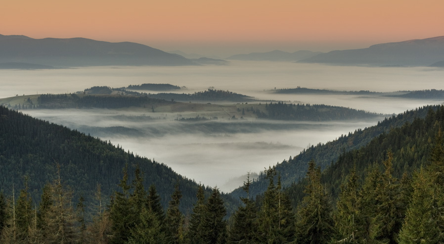 Morgen in den Bergen