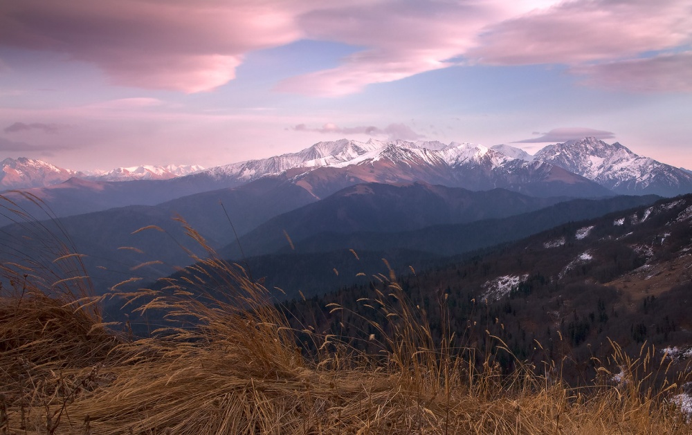 Das erste Licht des Winters ..