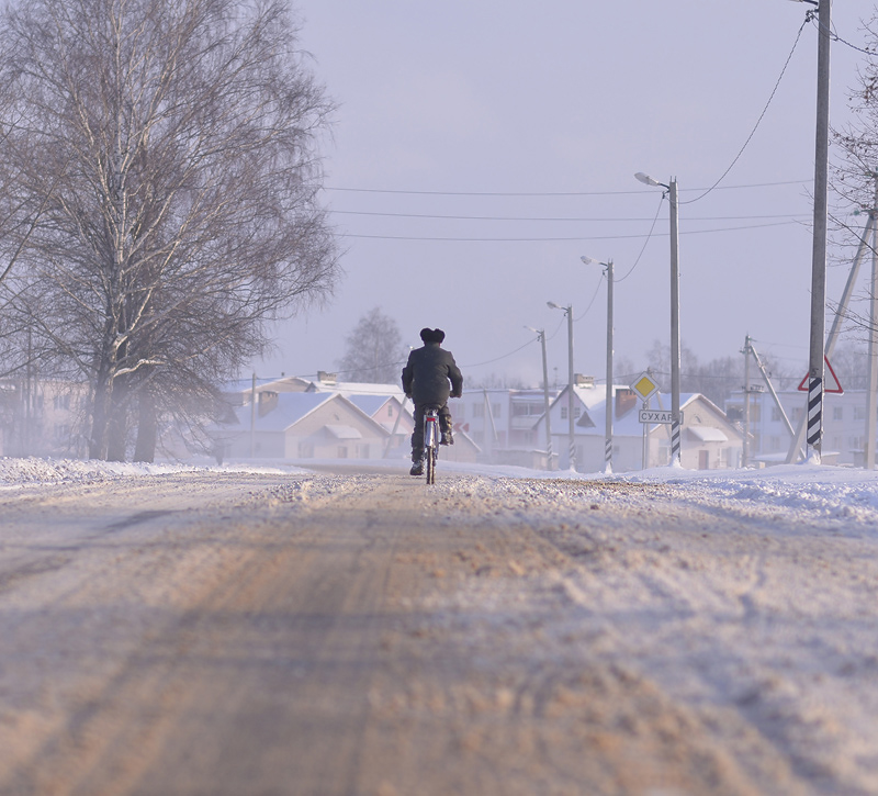 einmal im eisigen Winter ....