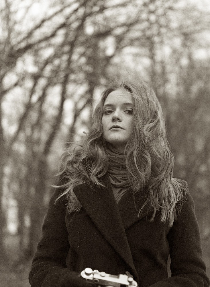 Mädchen mit seinen scharfen