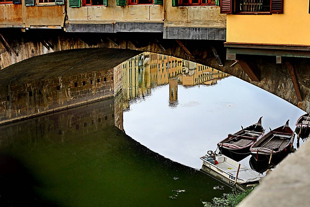 Florenz, die alte Brücke.