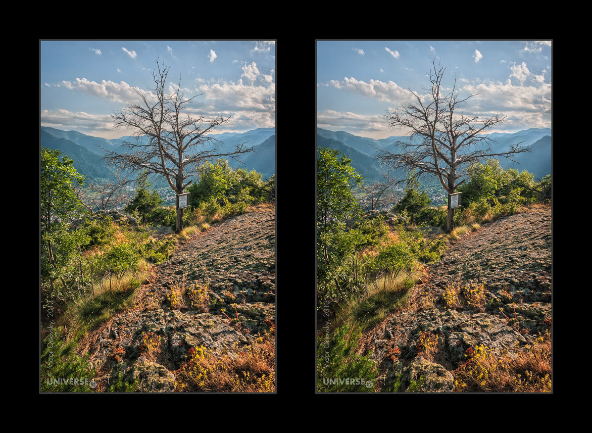 Болгария. Смолян. гора Невяста IV (Стерео)