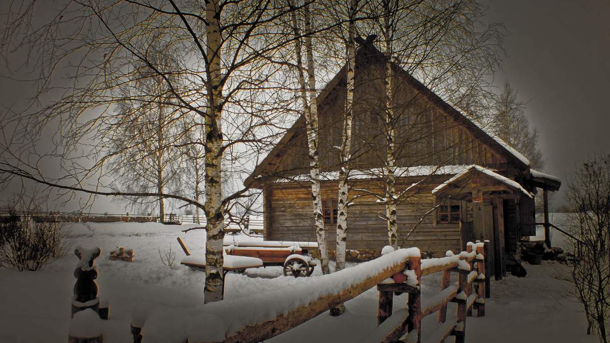 Neben dem Zaun am inn