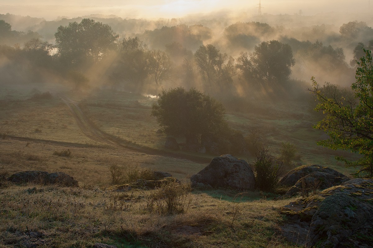 Explosion Sonnenlicht.