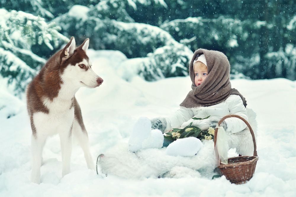 Stieftochter ... und ging für Schneeglöckchen