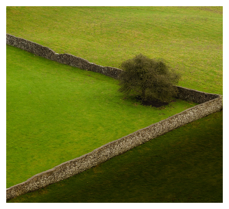 Schattierungen von Grün ......