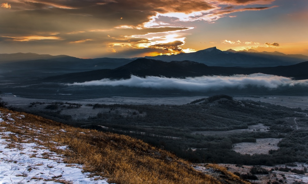 Dawn in den Morgen - kein Seemann ponutru