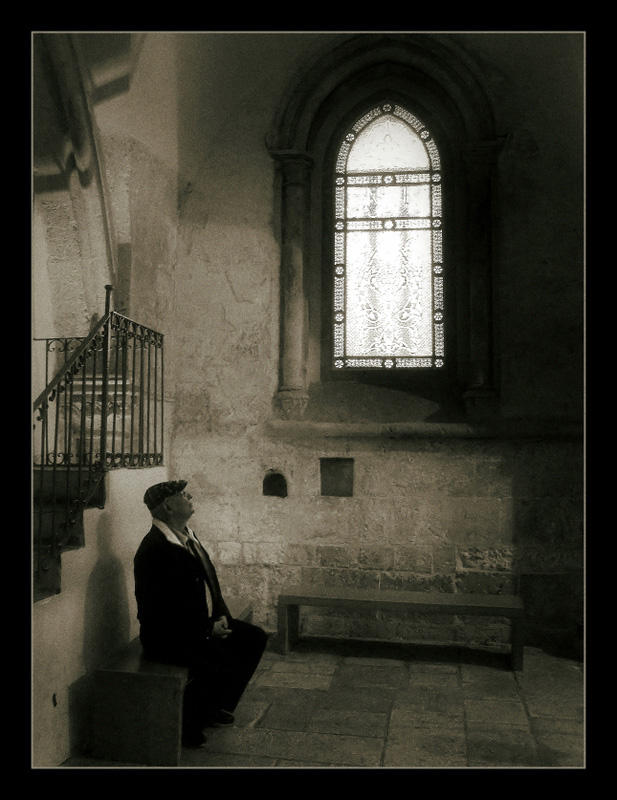 Spiegelbild im Fenster