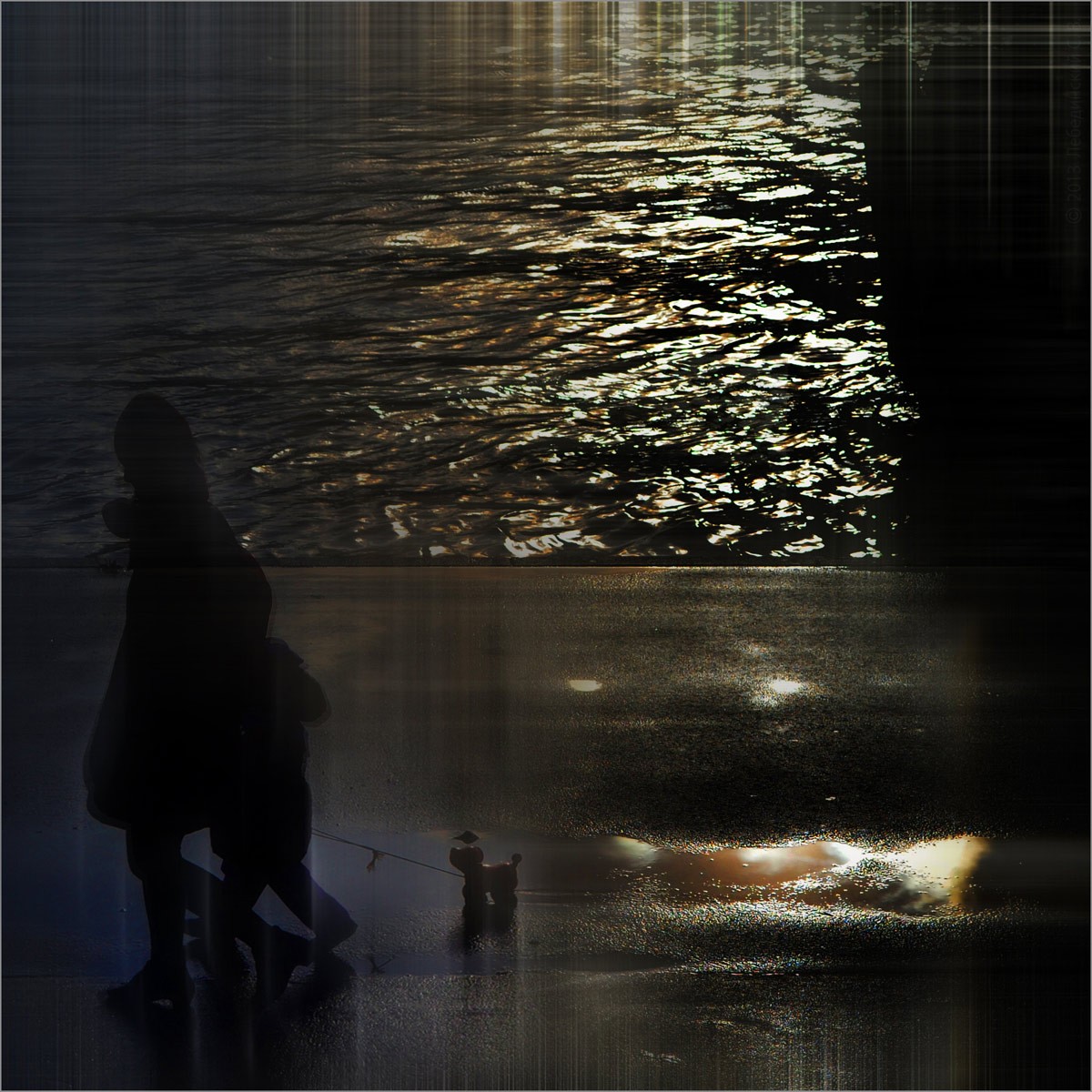 Spaziergang auf der Mole