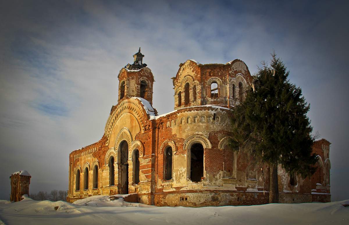 Alte Kirche in Bulls