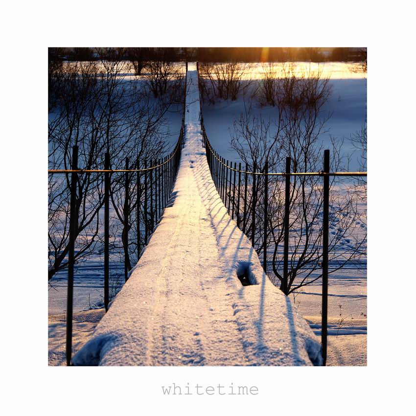 Übergang im Frühling ...