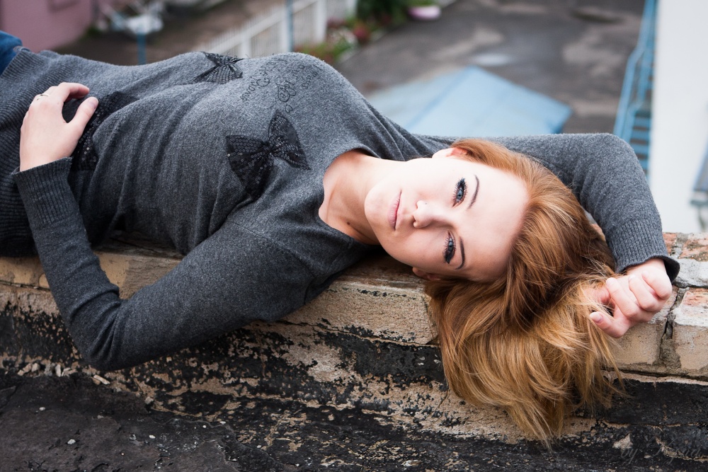 Das Mädchen auf dem Dach