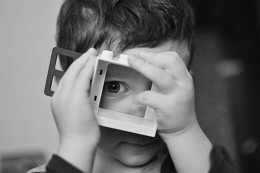 Den Augen der Kinder