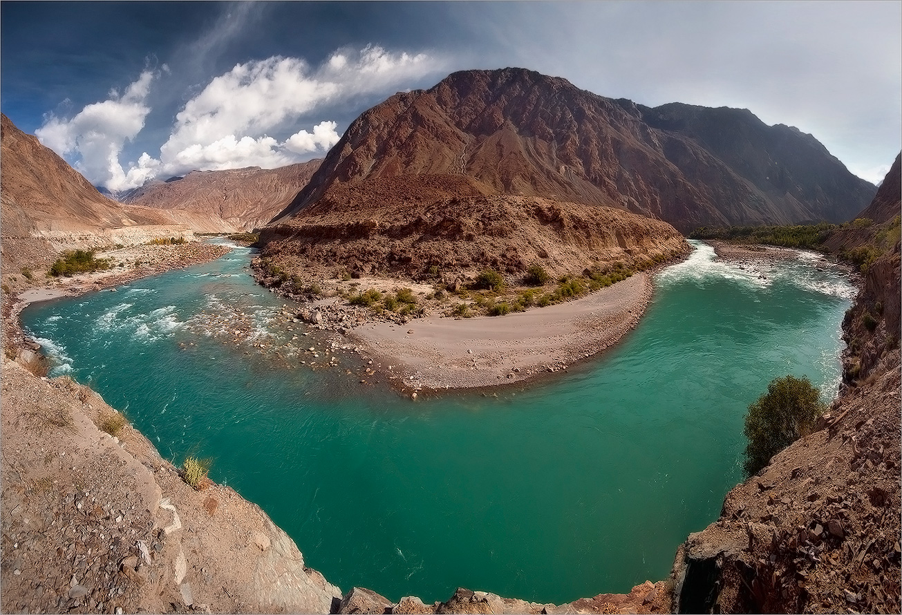 Shore-to-shore von links nach rechts