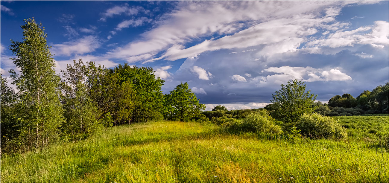 Auf einer verlassenen Straße