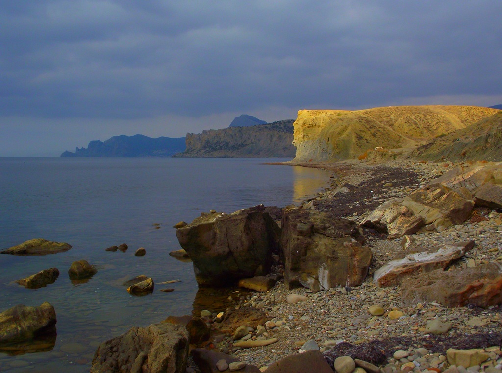 Die letzten Strahlen der Sonne