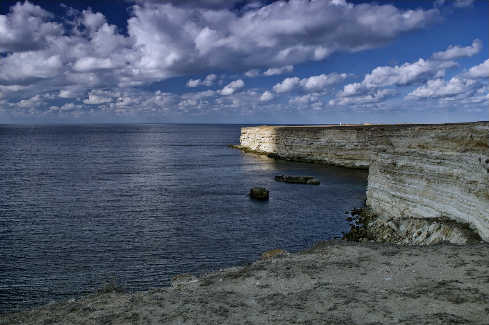 November. Tarhankut Morgengrauen ...