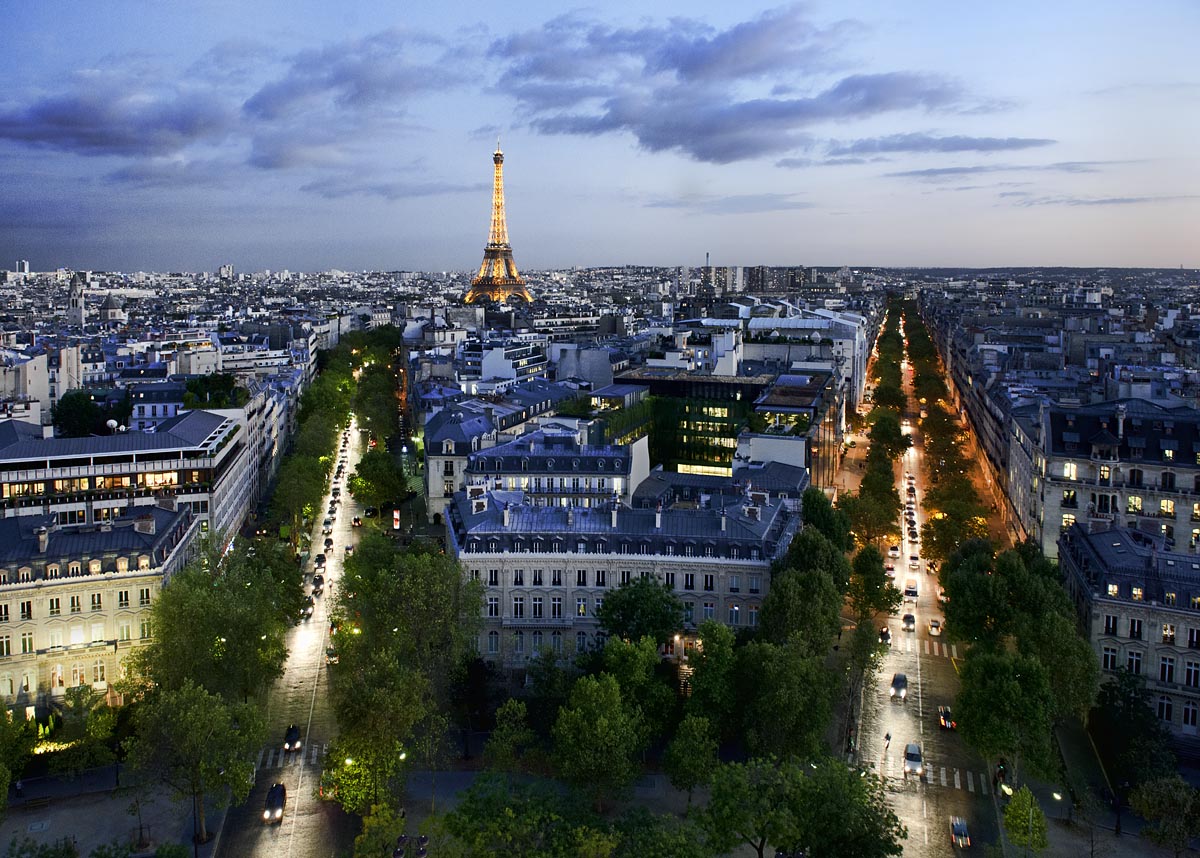 Nacht Lichter der Stadt