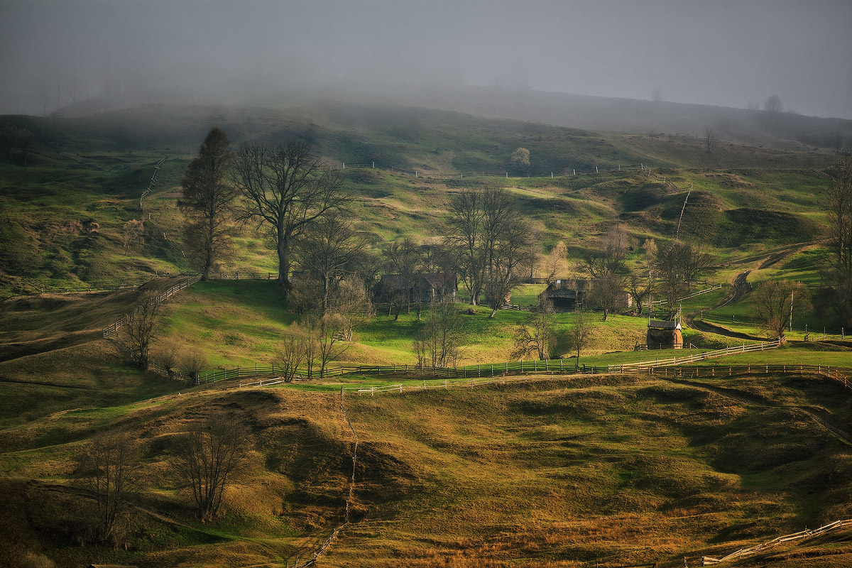 April Morgen auf Hutsul