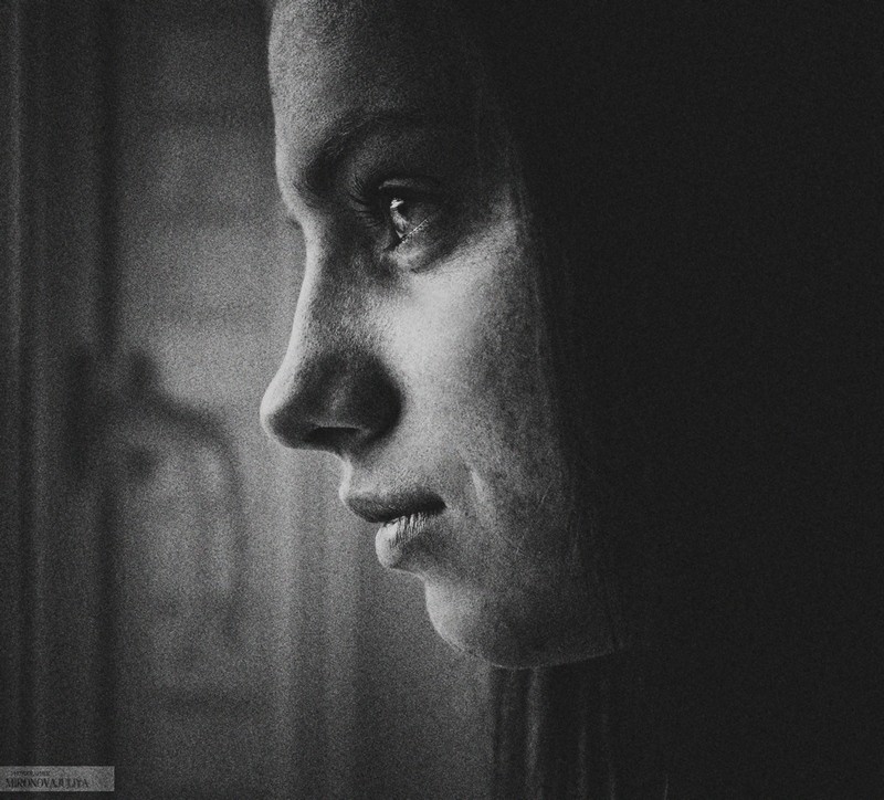 Dort, wo die purpurroter Sonnenuntergang ...