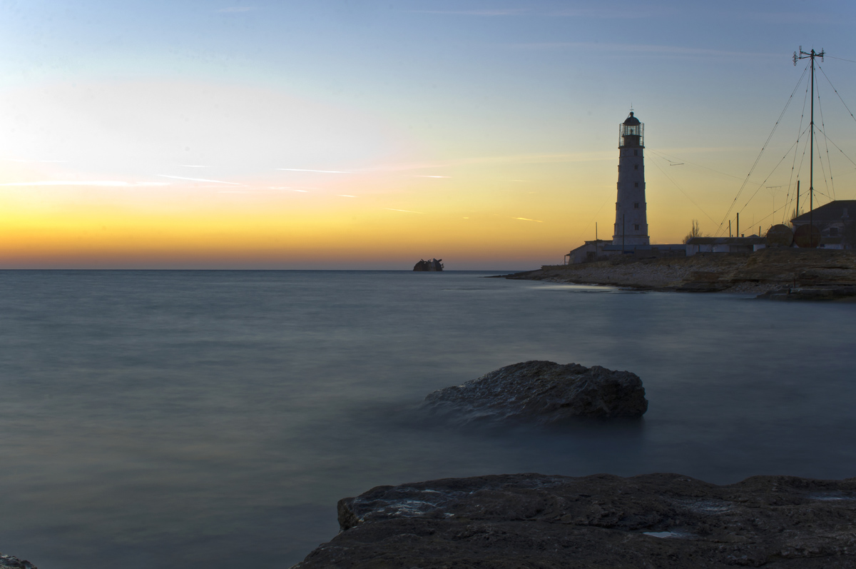 Tarhankut Leuchtturm