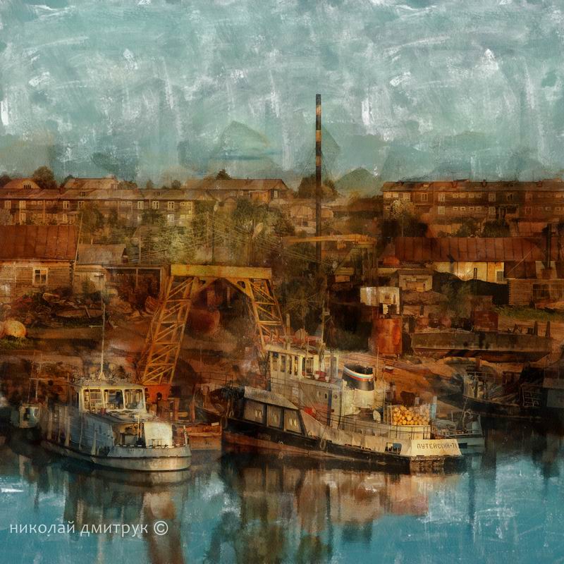 Leshukone. Rückstau. Nacht